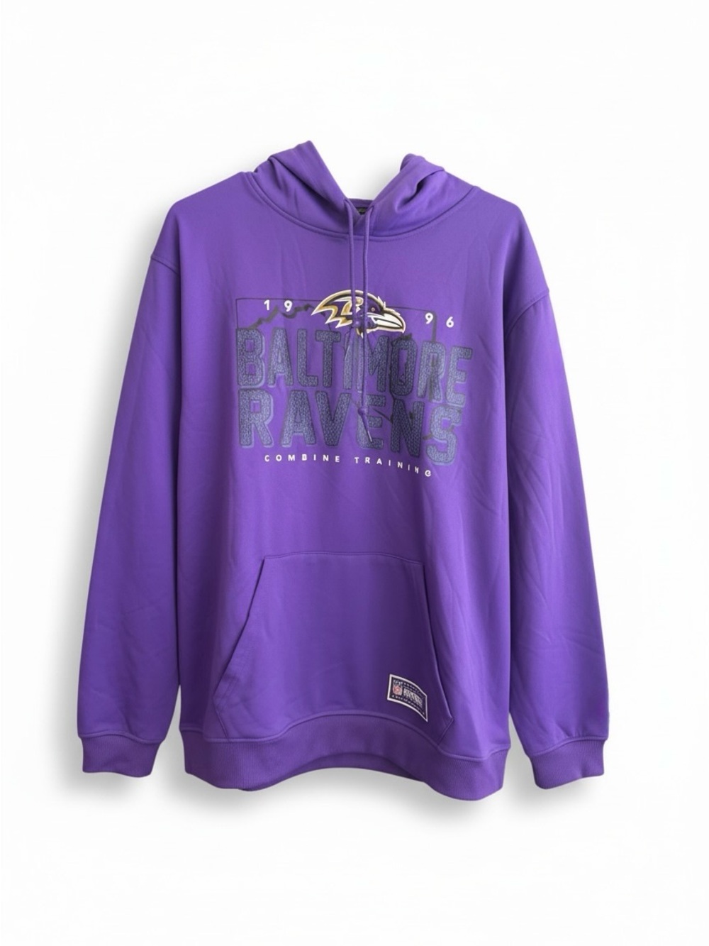 NWT Baltimore Ravens NFL Team Combine Apparel New Era Ravens Purple Hoodie XL